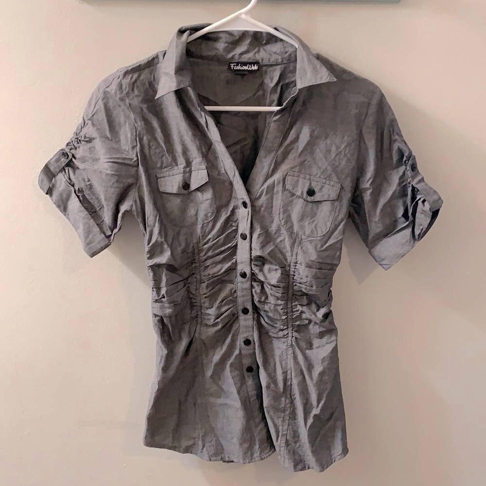 Gray Long Shirt